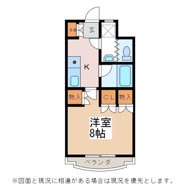 北松本駅 徒歩11分 1階の物件間取画像