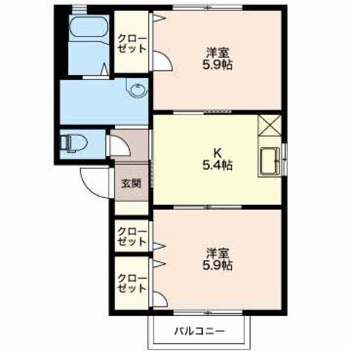 松本駅 バス12分  富士電機前下車：停歩10分 1階の物件間取画像