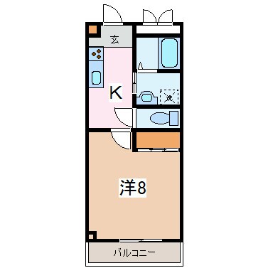 SKY COURTの物件間取画像