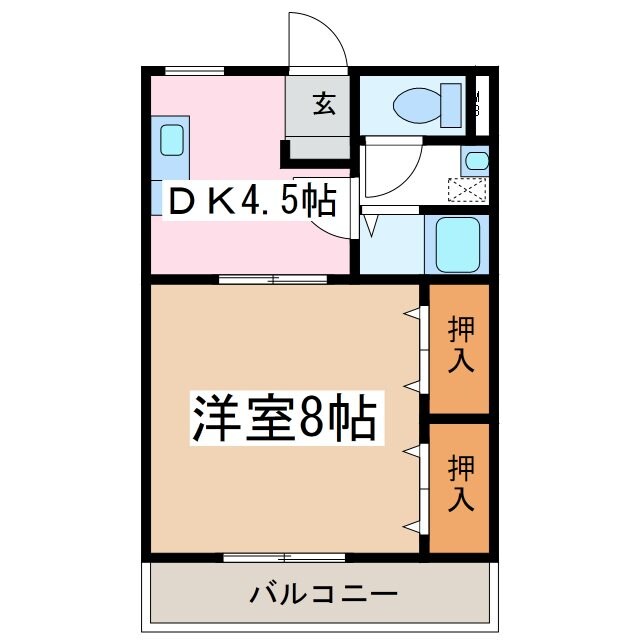 芙蓉アネックスの物件間取画像