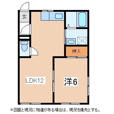 フレグランス・和島の物件間取画像