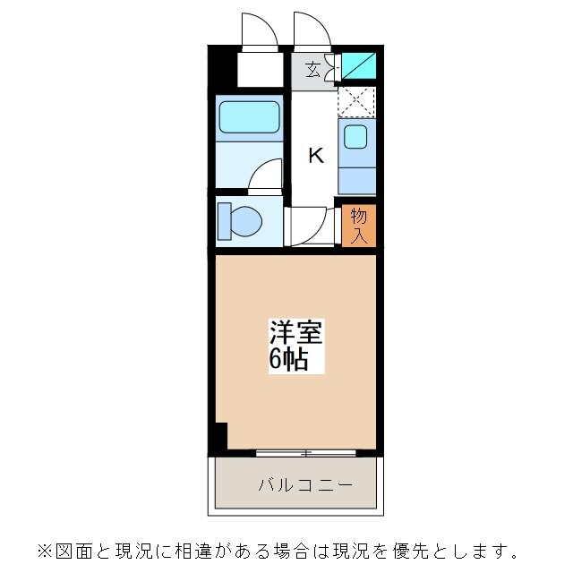 松本駅 徒歩13分 1階の物件間取画像