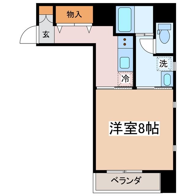 松本駅 徒歩17分 3階の物件間取画像