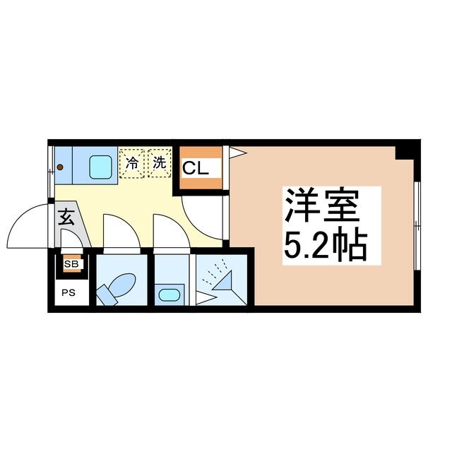物件間取画像
