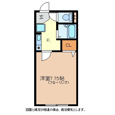 メゾンセリジールの物件間取画像