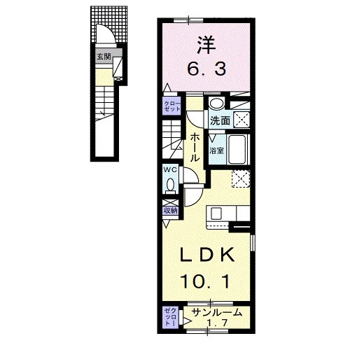かがやきの物件間取画像