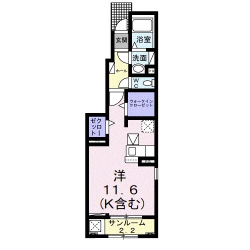 かがやきの物件間取画像