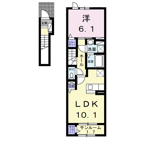 かがやきの物件間取画像