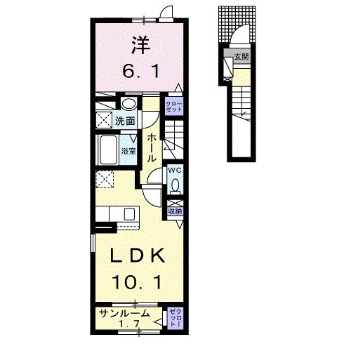 かがやきの物件間取画像
