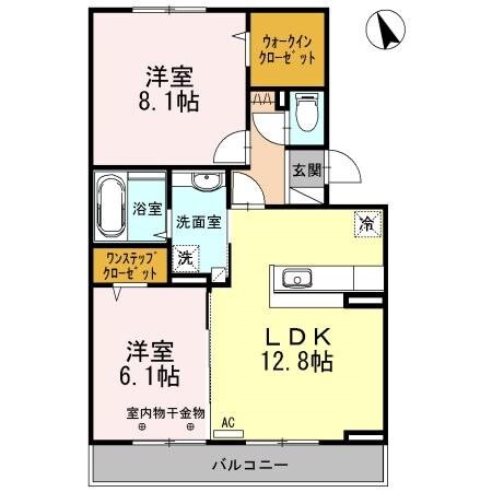 Asperge百瀬の物件間取画像