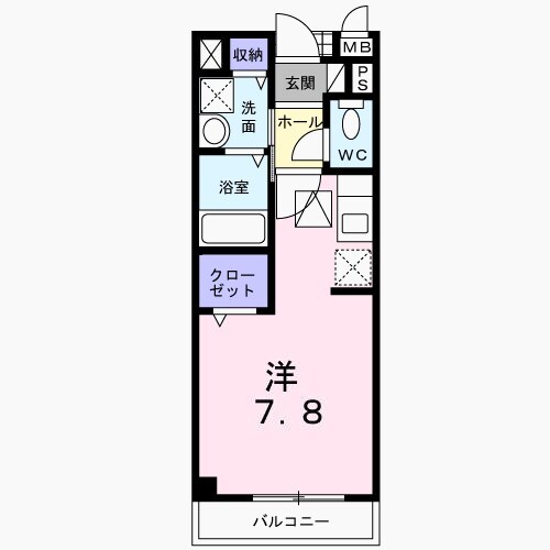 物件間取画像