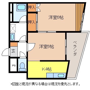 上條ビルの物件間取画像