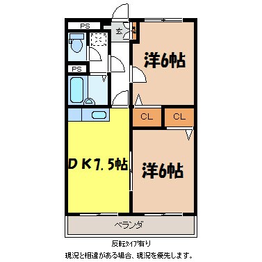 アーバンＮ・Ｋ　Ｂ棟の物件間取画像