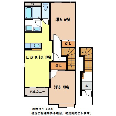 ビューテラスＩＴＯの物件間取画像