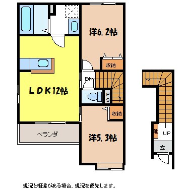 プルメリアの物件間取画像