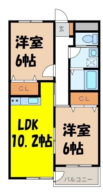 MK45の物件間取画像