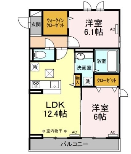 ｄｕｃｃｏIIIの物件間取画像