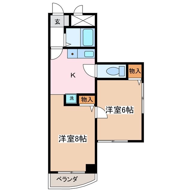 センターイン伊勢町ビルの物件間取画像