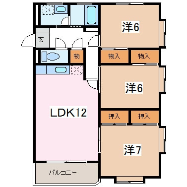 OWL HOUSEの物件間取画像