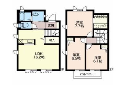 MASTTOWN庄内　N棟の物件間取画像
