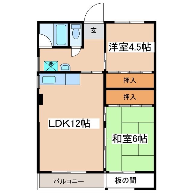 ヒルトップドゥエリングの物件間取画像