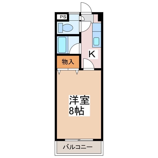 第二フラワーハイツの物件間取画像