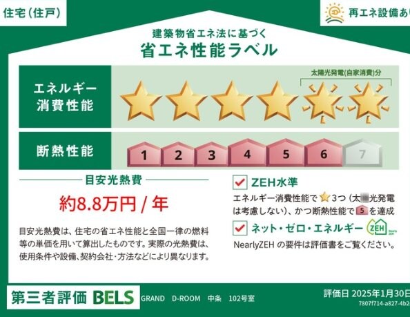 GRAND　D-ROOM中条の物件内観写真