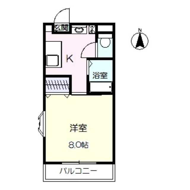 グリーングラス（柴町）の物件間取画像