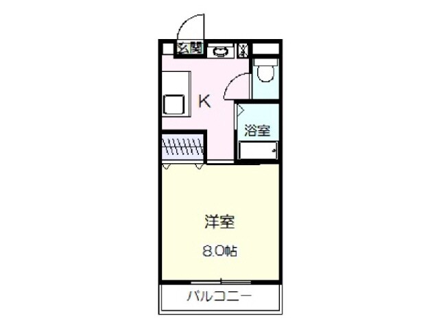 グリーングラス（柴町）の物件間取画像