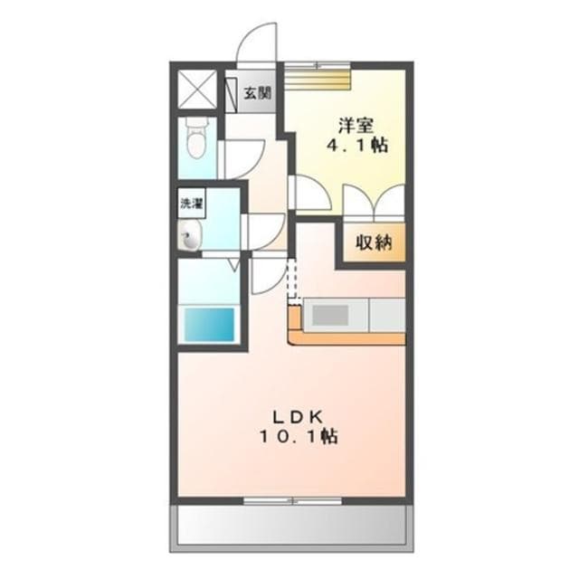 イア　タウン（太田町）の物件間取画像