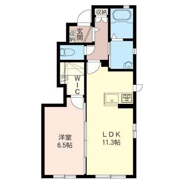 コートリシャールA（宮子町）の物件間取画像