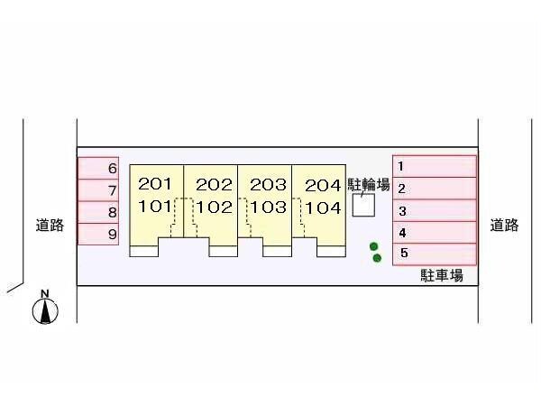 サンセレーノ光（今泉町）の物件外観写真
