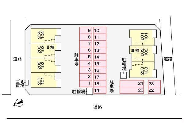 リキティルⅢの物件外観写真