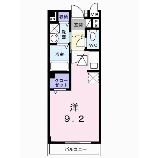 メゾンドパレ21（韮塚町）の物件間取画像