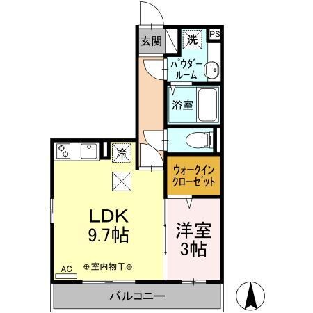 ＥＴＥＲＮＡ東本町Ⅱ（東本町）の物件間取画像