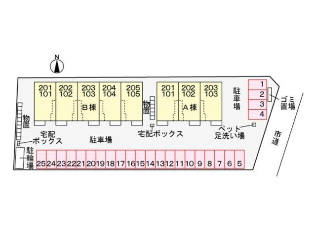 エクセレントK602　Ｂ（下触町）の物件外観写真