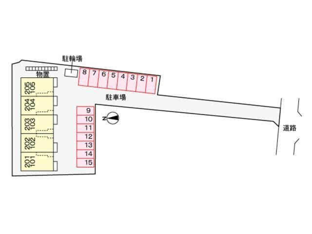 フェリス（宮子町）の物件外観写真