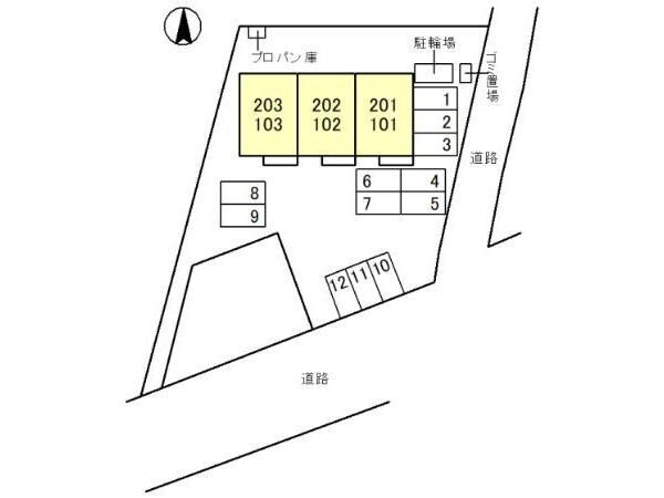ヴォルガⅡ（曲沢町）の物件外観写真