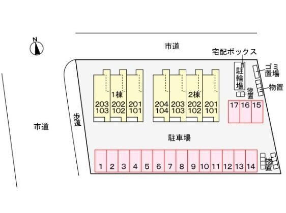 ルーツショアⅢの物件外観写真