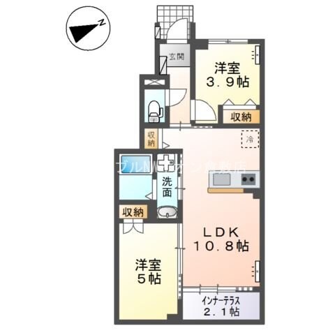 仮）プロニティ・ＫⅢの物件間取画像