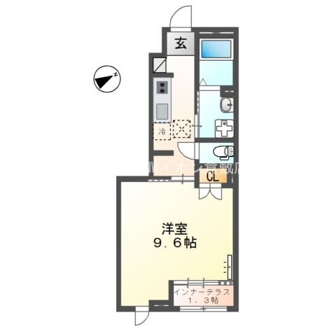 仮）スターテラスⅡ中島の物件間取画像