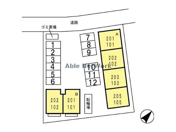 さくら館 Ａ棟　の物件外観写真