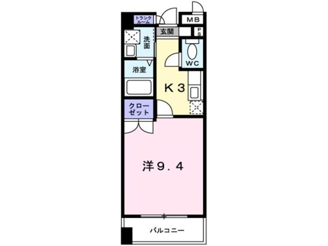 グランドアーク島瀬の物件間取画像