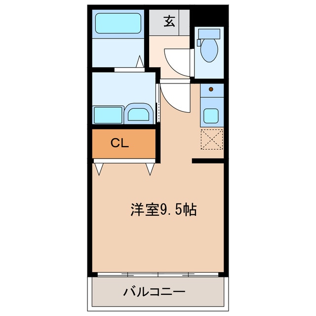 トパーズの物件間取画像