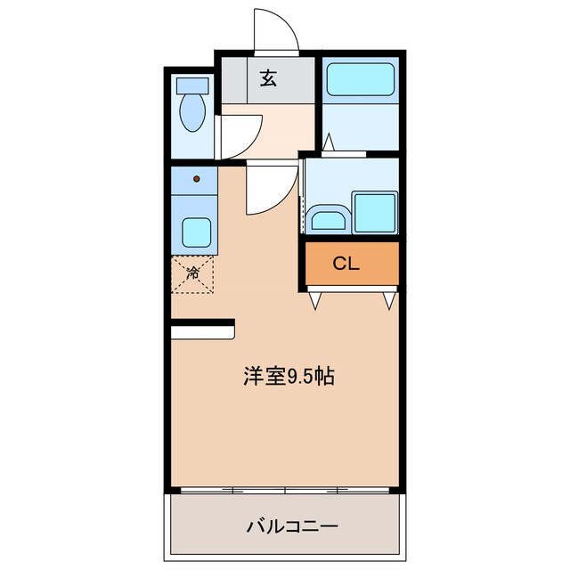 トパーズの物件間取画像