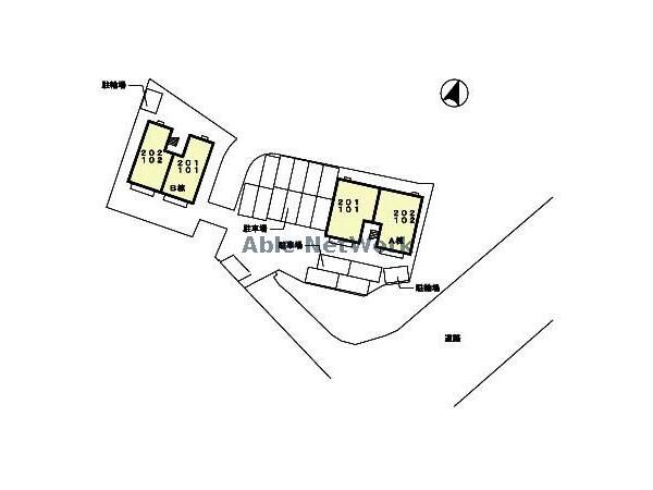 グリーンヴァレー Ｂ棟の物件外観写真