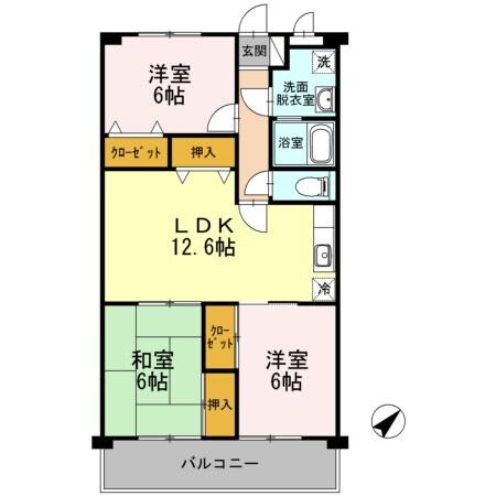 メゾン・ド篠崎の物件間取画像