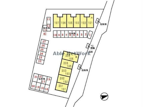 エストゥベンダ濱本 Ａ棟の物件外観写真