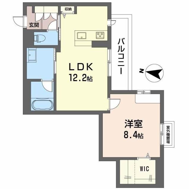 BEREO　さくら坂の物件間取画像