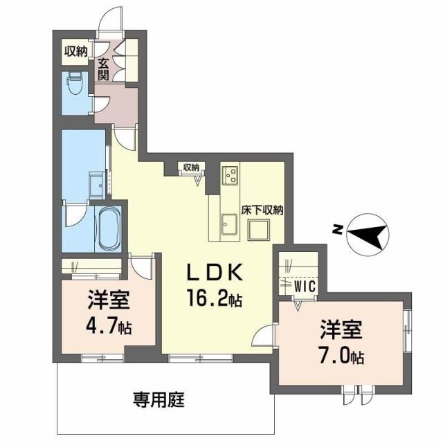 BEREO　さくら坂の物件間取画像